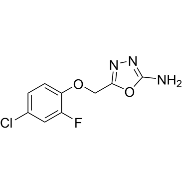 5-((4-Chloro-2-fluorophenoxy)methyl)-1,3,4-oxadiazol-2-amine|CS-1215043