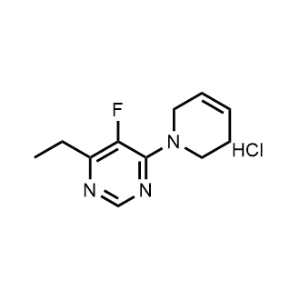 4-(3,6-Dihydropyridin-1(2H)-yl)-6-ethyl-5-fluoropyrimidine hydrochloride|CS-1215079