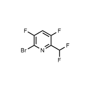 2-Bromo-6-(difluoromethyl)-3,5-difluoropyridine|CS-1215095