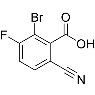 2-Bromo-6-cyano-3-fluorobenzoic acid|CS-1215121