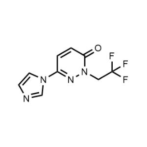 6-(1H-Imidazol-1-yl)-2-(2,2,2-trifluoroethyl)pyridazin-3(2H)-one|CS-1215262
