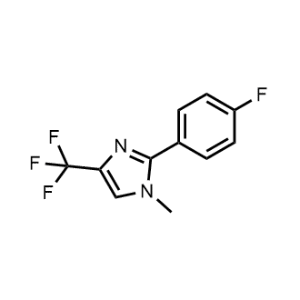 2-(4-Fluorophenyl)-1-methyl-4-(trifluoromethyl)-1H-imidazole|CS-1215264