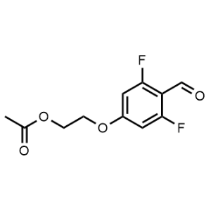 2-(3,5-Difluoro-4-formylphenoxy)ethyl acetate|CS-1215266
