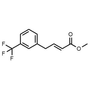 Methyl 4-(3-(trifluoromethyl)phenyl)but-2-enoate|CS-1215293