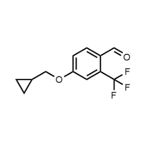 4-(Cyclopropylmethoxy)-2-(trifluoromethyl)benzaldehyde|CS-1215295