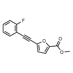 Methyl 5-((2-fluorophenyl)ethynyl)furan-2-carboxylate|CS-1215304
