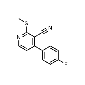 4-(4-Fluorophenyl)-2-(methylthio)nicotinonitrile|CS-1215439