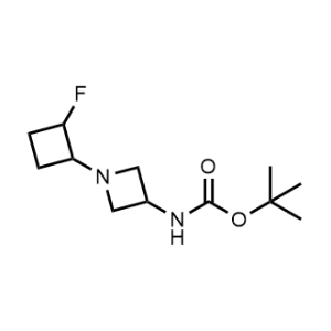 Tert-butyl (1-(2-fluorocyclobutyl)azetidin-3-yl)carbamate|CS-1215447