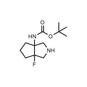 Tert-butyl (6a-fluorohexahydrocyclopenta[c]pyrrol-3a(1H)-yl)carbamate|CS-1215448