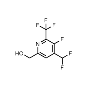 (4-(Difluoromethyl)-5-fluoro-6-(trifluoromethyl)pyridin-2-yl)methanol|CS-1215547