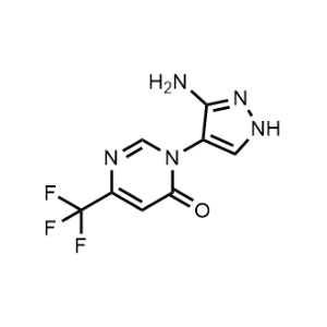 3-(3-Amino-1H-pyrazol-4-yl)-6-(trifluoromethyl)pyrimidin-4(3H)-one|CS-1215572