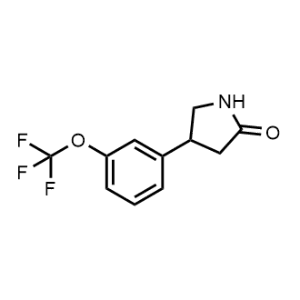 4-(3-(Trifluoromethoxy)phenyl)pyrrolidin-2-one|CS-1215632