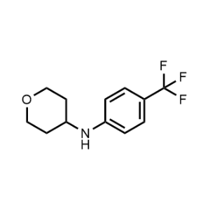 N-(4-(Trifluoromethyl)phenyl)tetrahydro-2H-pyran-4-amine|CS-1215713