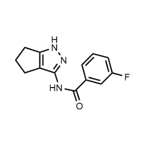 3-Fluoro-N-(1,4,5,6-tetrahydrocyclopenta[c]pyrazol-3-yl)benzamide|CS-1215757