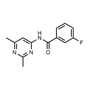 N-(2,6-Dimethylpyrimidin-4-yl)-3-fluorobenzamide|CS-1215764