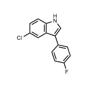 5-Chloro-3-(4-fluorophenyl)-1H-indole|CS-1215854