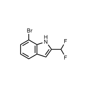 7-Bromo-2-(difluoromethyl)-1H-indole|CS-1215888