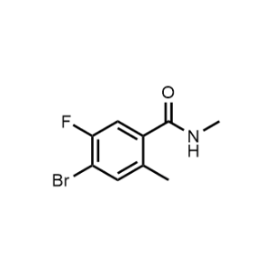 4-Bromo-5-fluoro-N,2-dimethylbenzamide|CS-1215897