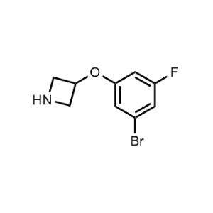 3-(3-Bromo-5-fluorophenoxy)azetidine|CS-1215909
