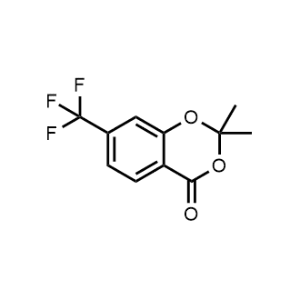 2,2-Dimethyl-7-(trifluoromethyl)-4H-benzo[d][1,3]dioxin-4-one|CS-1215991