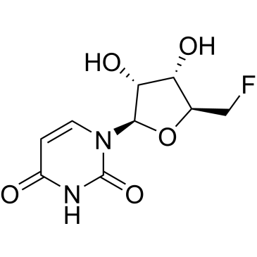 1-((2R,3R,4S,5S)-5-(Fluoromethyl)-3,4-dihydroxytetrahydrofuran-2-yl)pyrimidine-2,4(1H,3H)-dione|CS-1216008