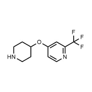 4-(Piperidin-4-yloxy)-2-(trifluoromethyl)pyridine|CS-1216093
