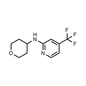 N-(Tetrahydro-2H-pyran-4-yl)-4-(trifluoromethyl)pyridin-2-amine|CS-1216106