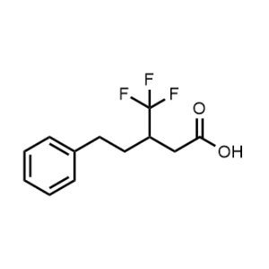 5-Phenyl-3-(trifluoromethyl)pentanoic acid|CS-1216107