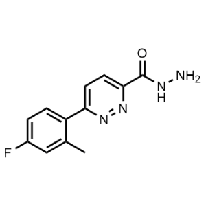 6-(4-Fluoro-2-methylphenyl)pyridazine-3-carbohydrazide|CS-1216163