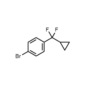 1-Bromo-4-(cyclopropyldifluoromethyl)benzene|CS-1216386