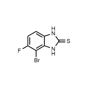 4-Bromo-5-fluoro-1,3-dihydro-2H-benzo[d]imidazole-2-thione|CS-1216399