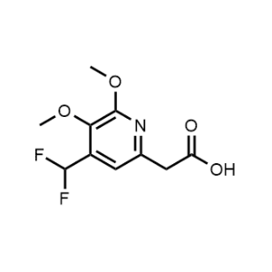 2-(4-(Difluoromethyl)-5,6-dimethoxypyridin-2-yl)acetic acid|CS-1216516
