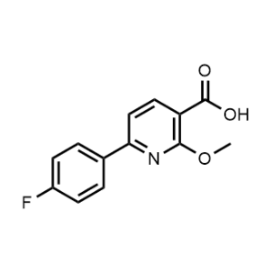 6-(4-Fluorophenyl)-2-methoxynicotinic acid|CS-1216557
