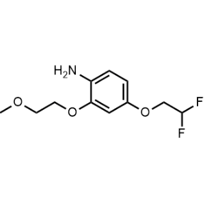 4-(2,2-Difluoroethoxy)-2-(2-methoxyethoxy)aniline|CS-1216653