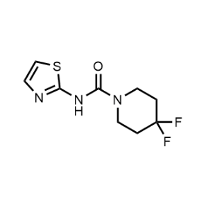 4,4-Difluoro-N-(thiazol-2-yl)piperidine-1-carboxamide|CS-1216685