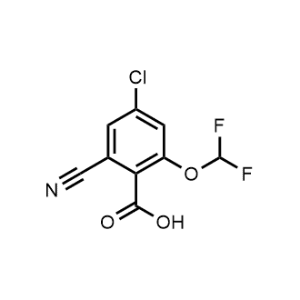 4-Chloro-2-cyano-6-(difluoromethoxy)benzoic acid|CS-1216759
