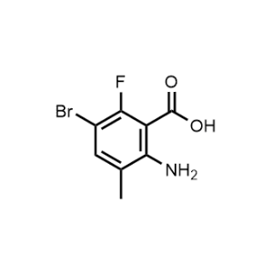2-Amino-5-bromo-6-fluoro-3-methylbenzoic acid|CS-1216885