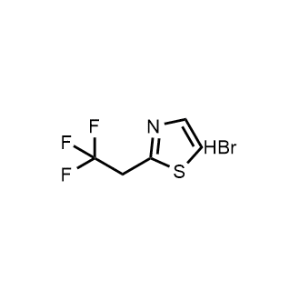 2-(2,2,2-Trifluoroethyl)thiazole hydrobromide|CS-1216907