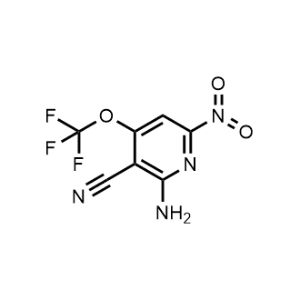 2-Amino-6-nitro-4-(trifluoromethoxy)nicotinonitrile|CS-1216930