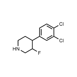 4-(3,4-Dichlorophenyl)-3-fluoropiperidine|CS-1216931