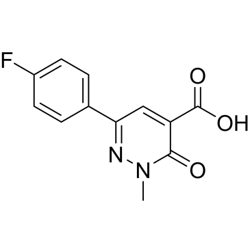 6-(4-Fluorophenyl)-2-methyl-3-oxo-2,3-dihydropyridazine-4-carboxylic acid|CS-1217083