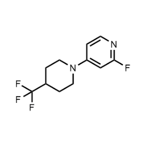 2-Fluoro-4-(4-(trifluoromethyl)piperidin-1-yl)pyridine|CS-1217101