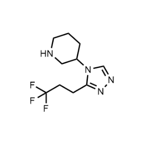 3-(3-(3,3,3-Trifluoropropyl)-4H-1,2,4-triazol-4-yl)piperidine|CS-1217135