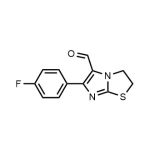 6-(4-Fluorophenyl)-2,3-dihydroimidazo[2,1-b]thiazole-5-carbaldehyde|CS-1217185