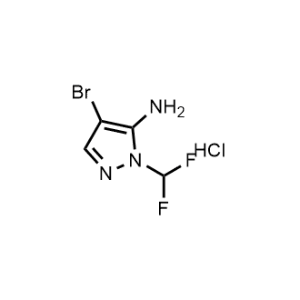 4-Bromo-1-(difluoromethyl)-1H-pyrazol-5-amine hydrochloride|CS-1217197