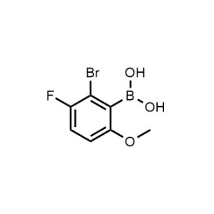 (2-Bromo-3-fluoro-6-methoxyphenyl)boronic acid|CS-1217255