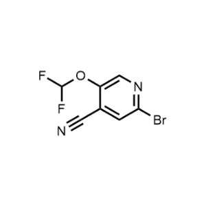 2-Bromo-5-(difluoromethoxy)isonicotinonitrile|CS-1217275