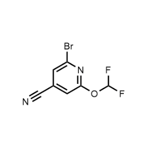 2-Bromo-6-(difluoromethoxy)isonicotinonitrile|CS-1217280
