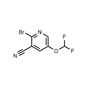 2-Bromo-5-(difluoromethoxy)nicotinonitrile|CS-1217282