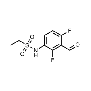 N-(2,4-Difluoro-3-formylphenyl)ethanesulfonamide|CS-1217455